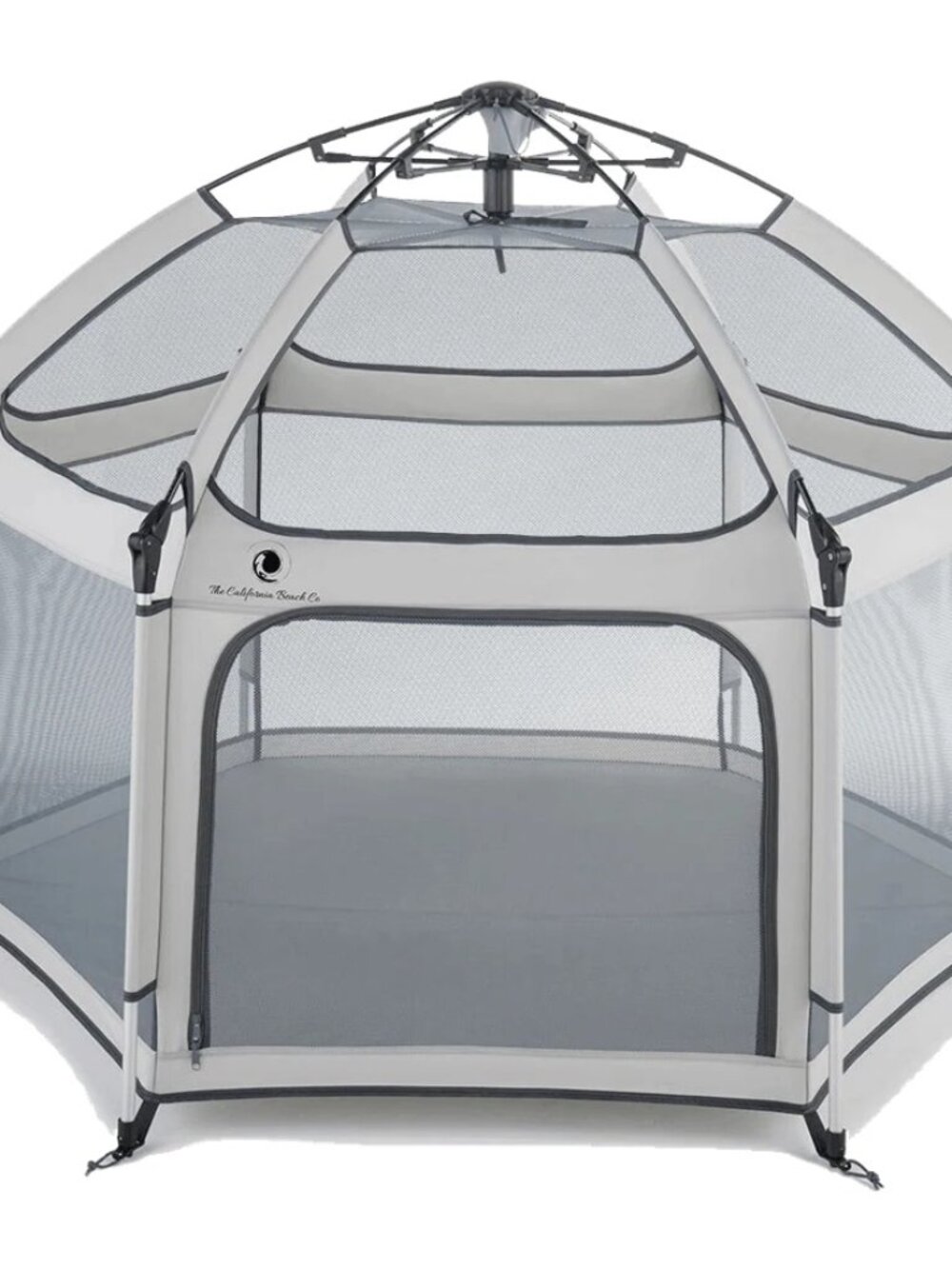 NWT California Beach Company Pop 'N Go Playpen - Cosmic Gray